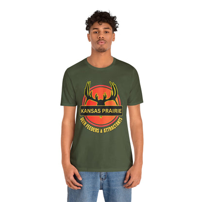 Kansas Prairie Deer Feeders and Attractant t shirt