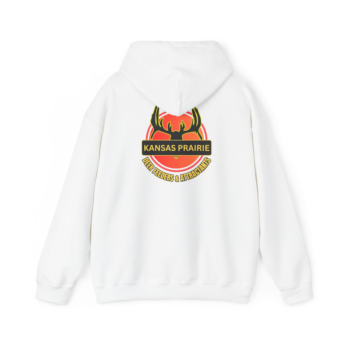 Kansas Prairie Deer Feeders and Attractant Unisex Heavy Blend™ Hooded Sweatshirt