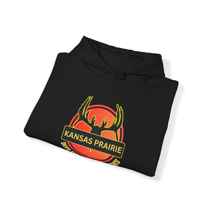 Kansas Prairie Deer Feeders and Attractant Unisex Heavy Blend™ Hooded Sweatshirt
