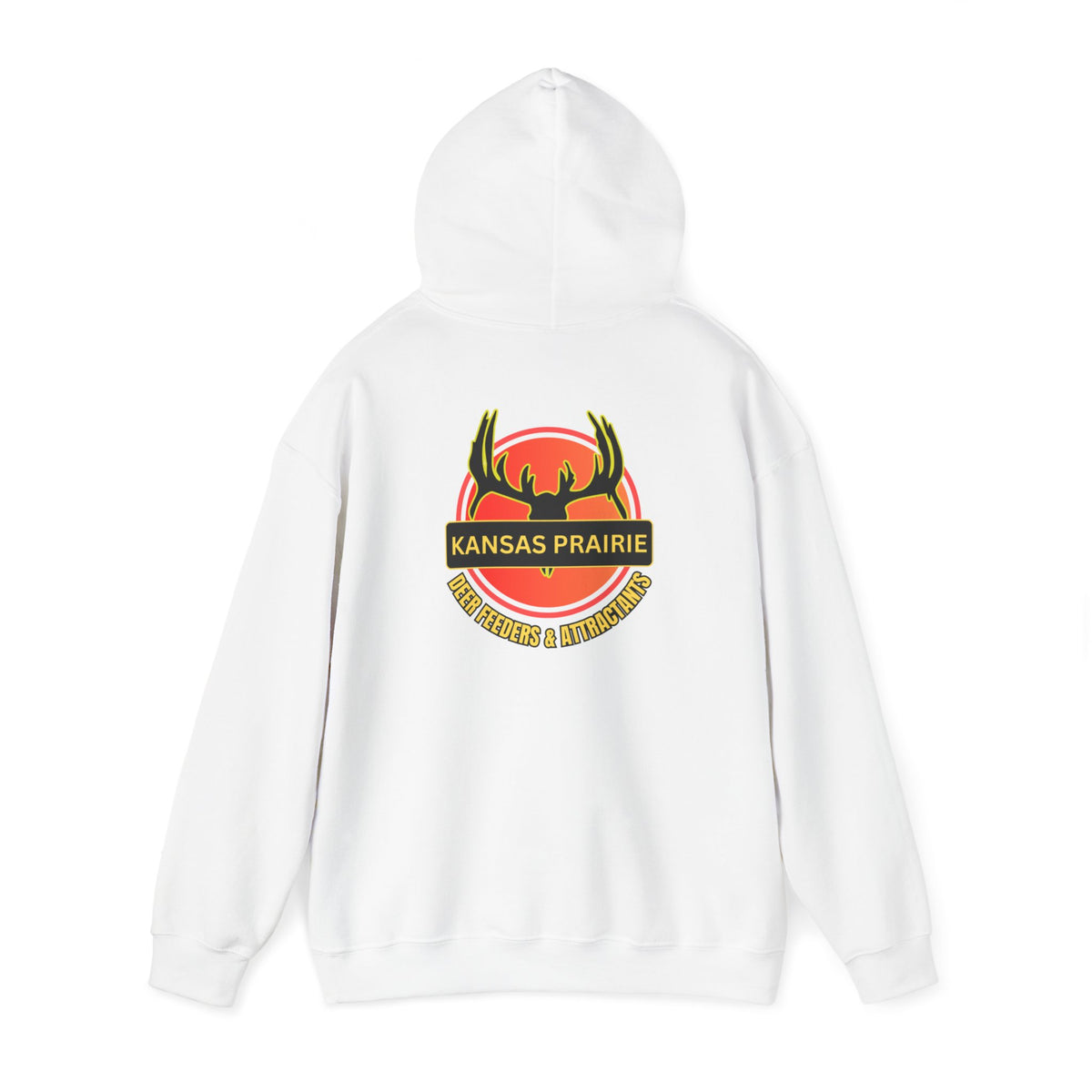Kansas Prairie Deer Feeders and Attractant Unisex Heavy Blend™ Hooded Sweatshirt