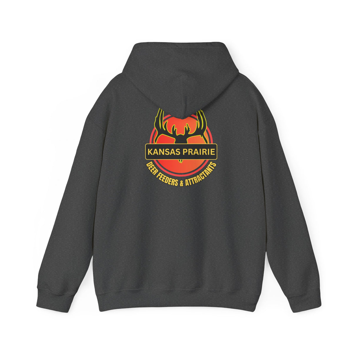 Kansas Prairie Deer Feeders and Attractant Unisex Heavy Blend™ Hooded Sweatshirt
