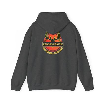 Kansas Prairie Deer Feeders and Attractant Unisex Heavy Blend™ Hooded Sweatshirt