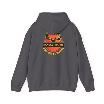 Kansas Prairie Deer Feeders and Attractant Unisex Heavy Blend™ Hooded Sweatshirt