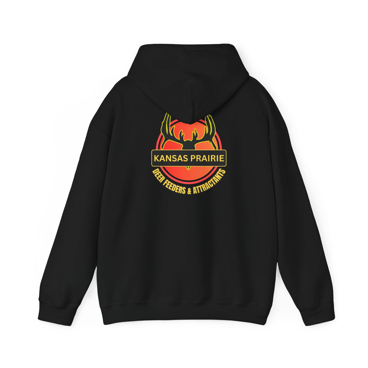 Kansas Prairie Deer Feeders and Attractant Unisex Heavy Blend™ Hooded Sweatshirt