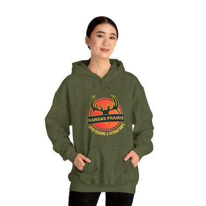 Kansas Prairie Deer Feeders and Attractant Unisex Heavy Blend™ Hooded Sweatshirt