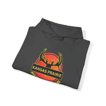 Kansas Prairie Deer Feeders and Attractant Unisex Heavy Blend™ Hooded Sweatshirt
