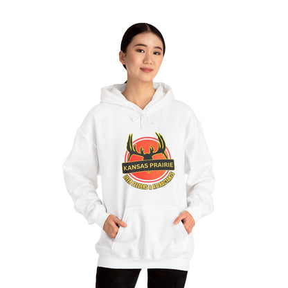 Kansas Prairie Deer Feeders and Attractant Unisex Heavy Blend™ Hooded Sweatshirt