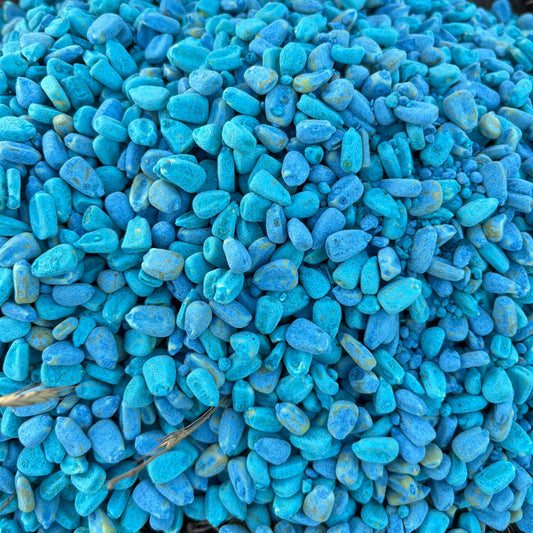 20lb Blue Raspberry Sugar Coated Corn 3.5 gallon bucket
