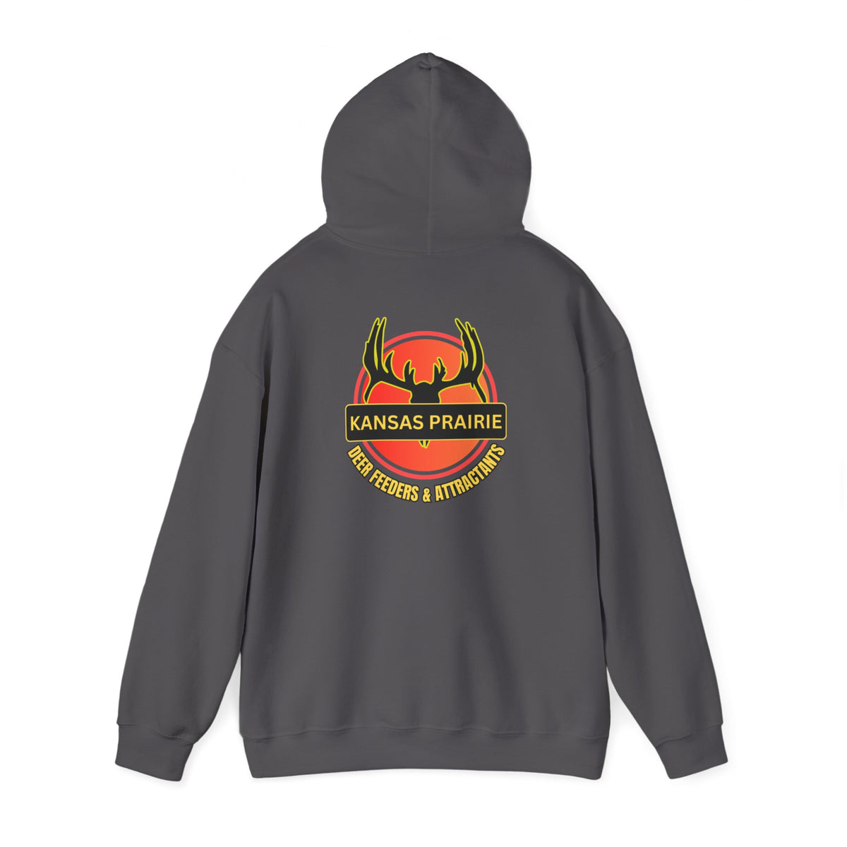 Kansas Prairie Deer Feeders and Attractant Unisex Heavy Blend™ Hooded Sweatshirt