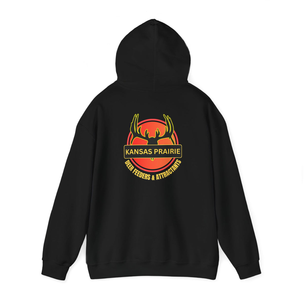 Kansas Prairie Deer Feeders and Attractant Unisex Heavy Blend™ Hooded Sweatshirt