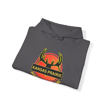 Kansas Prairie Deer Feeders and Attractant Unisex Heavy Blend™ Hooded Sweatshirt