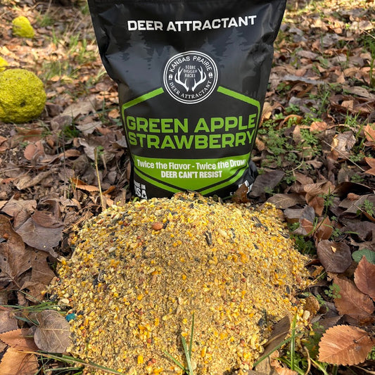 Green Apple Strawberry Deer attractant 5lb bag