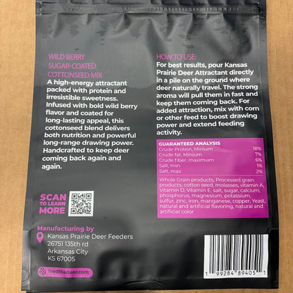 Wild Berry Sugar Coated Cotton Seed