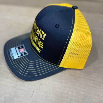 Kansas Prairie Deer Attractant – Yellow/Black Richardson 112 Trucker Hat
