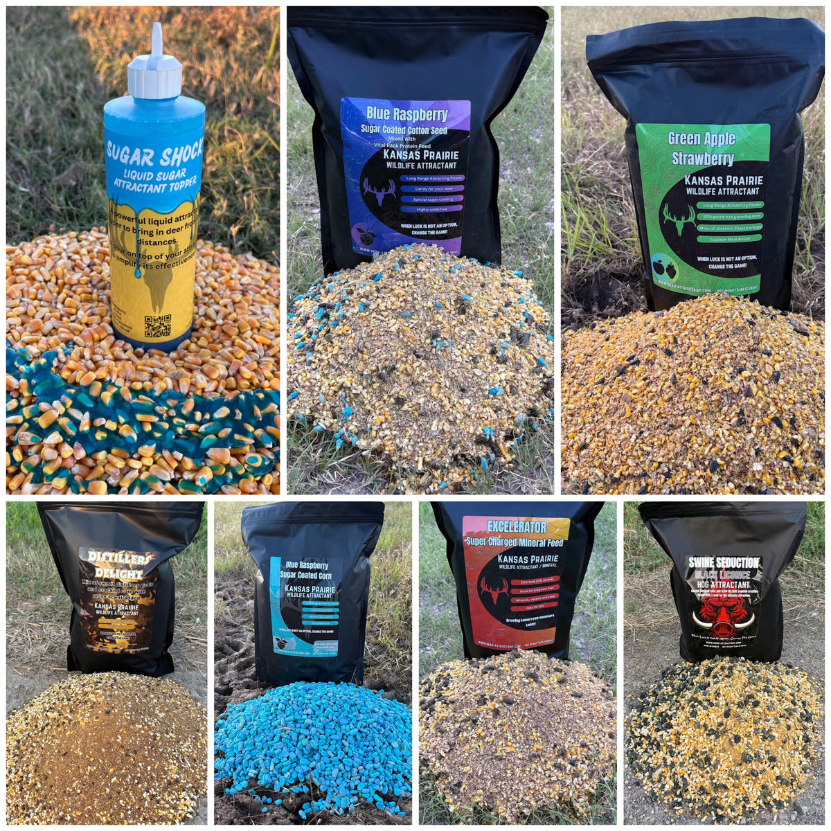 ultimate deer attractant combo 7 pack