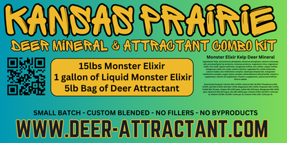 5 gallon bucket Deer Mineral Combo Kit